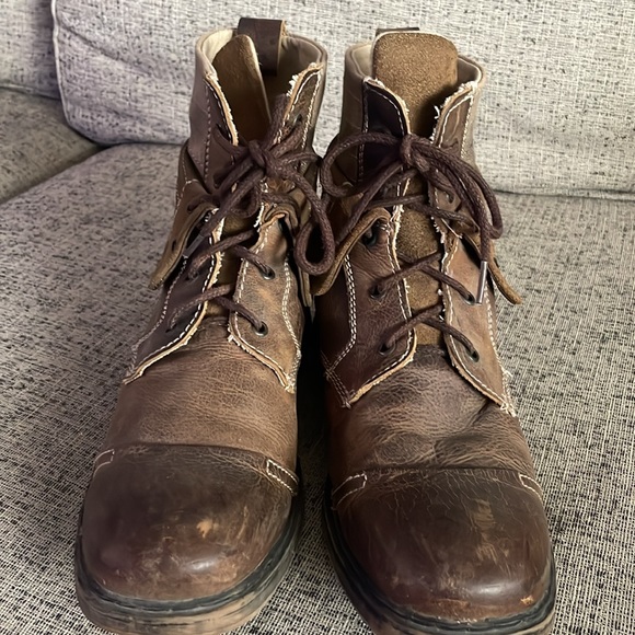 Bed Stu Men’s Chelsea  Brown Leather Boots Size 11 - Picture 8 of 13
